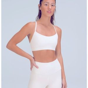 White Lululemon bra